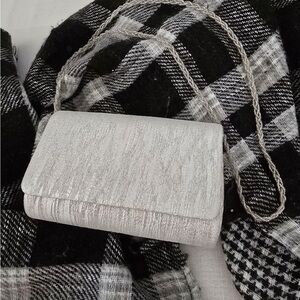 Evening Purse Silver - La Regale